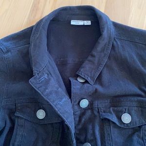 Black Stretchy Jean Jacket